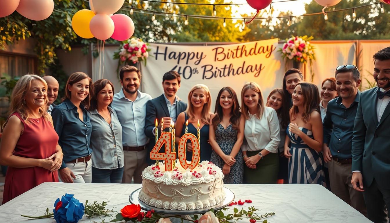 Hasła na 40 urodziny